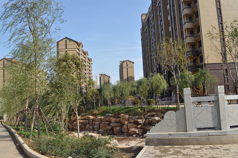 山水華府住宅小區室外景觀